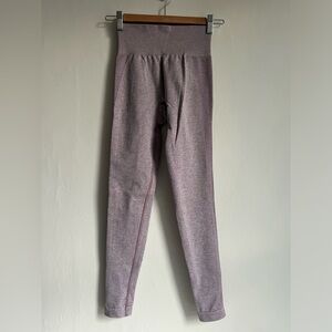 SMALL gymshark women’s purple leggings Heathered flex